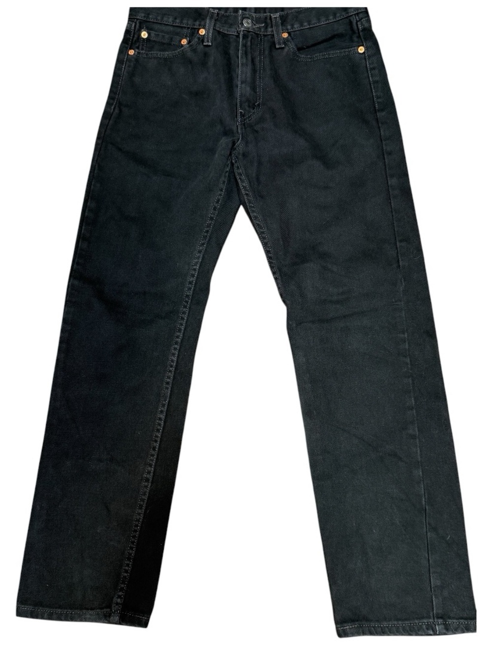 Levi's Black Straight-Leg Jeans